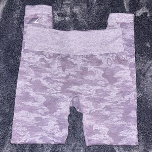 Gymshark lavender camo leggings